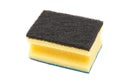 New unused clean yellow cleaning sponge