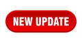 new update button Royalty Free Stock Photo