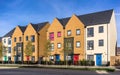 New urban housing in the south of England Royalty Free Stock Photo