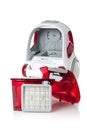 Isolate vacuum cleaner Royalty Free Stock Photo