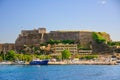 New Venetian Fortress. Historic 16th-century Venetian fortified castle overlooking the city and the sea. Corfu, Greece.12 June 202