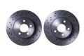 A new ventilated brake discs isolated