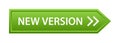 New version button Royalty Free Stock Photo