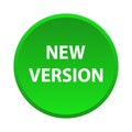 New version button Royalty Free Stock Photo