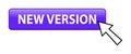 New version button Royalty Free Stock Photo