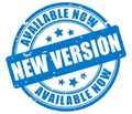 New version available now ink stamp