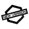 New Version rubber stamp Royalty Free Stock Photo