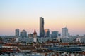 New Vienna city Panorama Royalty Free Stock Photo