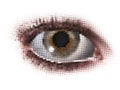 new vision of dots eye Royalty Free Stock Photo