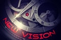 New Vision on Mechanical Wristwatch Mechanism. 3D.
