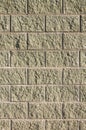 A new wall of green decorative brick Royalty Free Stock Photo