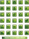 New web icons Royalty Free Stock Photo