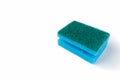new blue sponge Royalty Free Stock Photo
