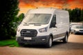 New White 2023 Ford Transit Van 350 Sunset Sky