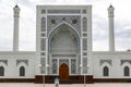 New white mosque Minor in Tashkent, Uzbekistan, Asia Royalty Free Stock Photo