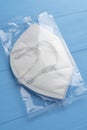 New white respirator mask KN95 pack