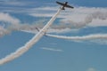 NEW WINDSOR, NY - SEPTEMBER 3, 2016: The GEICO Skytypers Air Show Team perform at the New York Airshow at Stewart Int Airport. SN Royalty Free Stock Photo