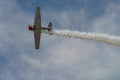 NEW WINDSOR, NY - SEPTEMBER 3, 2016: The GEICO Skytypers Air Show Team perform at the New York Airshow at Stewart Int Airport. SN Royalty Free Stock Photo