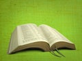 New world open bible Royalty Free Stock Photo