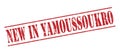 New in yamoussoukro stamp