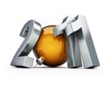 New year 2011 Royalty Free Stock Photo