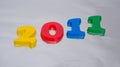 New Year 2011. Royalty Free Stock Photo