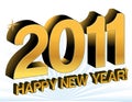 New Year 2011 Royalty Free Stock Photo