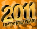 New Year 2011 Royalty Free Stock Photo