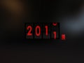 New year 2011 backgrounds Royalty Free Stock Photo