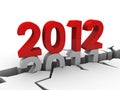 New year 2012 Royalty Free Stock Photo