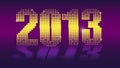 New Year 2013 Royalty Free Stock Photo