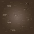 New year 2013 background