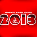 New Year 2013 card design