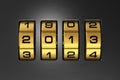 New Year 2013 concept Royalty Free Stock Photo