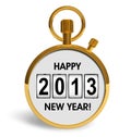 New Year 2013 concept Royalty Free Stock Photo