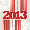 New Year 2013 Stripes