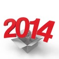 New Year 2014 Royalty Free Stock Photo