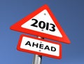 New Year Ahead Royalty Free Stock Photo