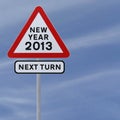 New Year Ahead Royalty Free Stock Photo