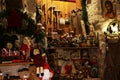 Snta Claus house full of beautiful toys, dolls and gifts