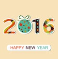 New Year 2016 Background