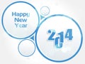 New year 2014 background. Vector illustration