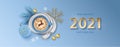 2021 New Year banner