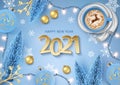 2021 New Year banner
