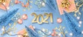 2021 New Year banner