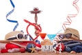 New Year beach holidays Royalty Free Stock Photo