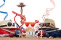 New Year beach holidays Royalty Free Stock Photo