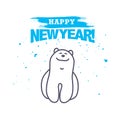 New year bear