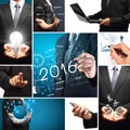 2016 new year business success concept Royalty Free Stock Photo