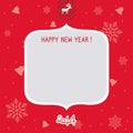 New Year Card1 Royalty Free Stock Photo